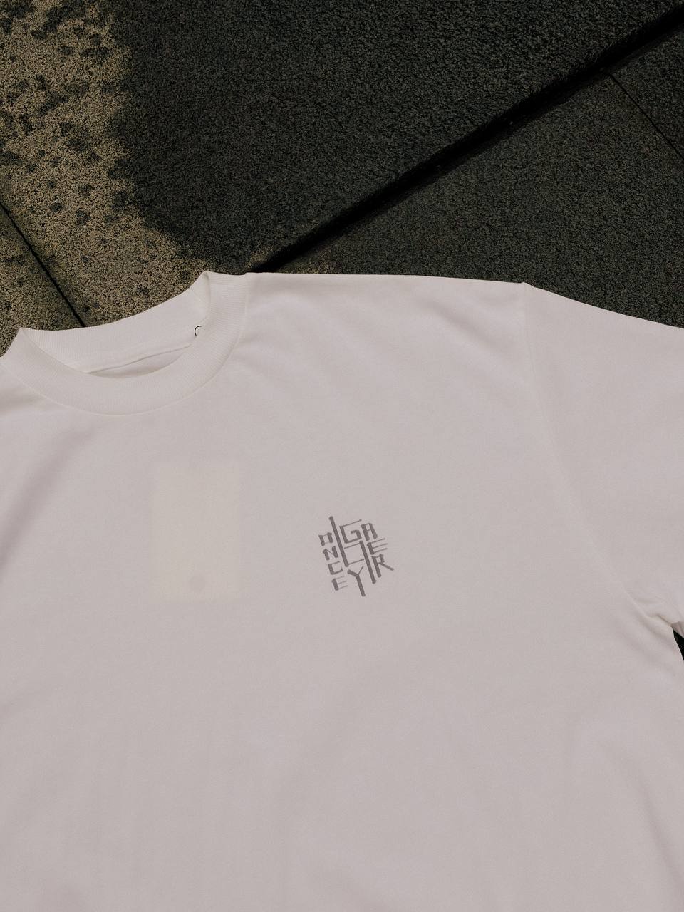 萬事吉利 Logo Oversized T-Shirt (white)