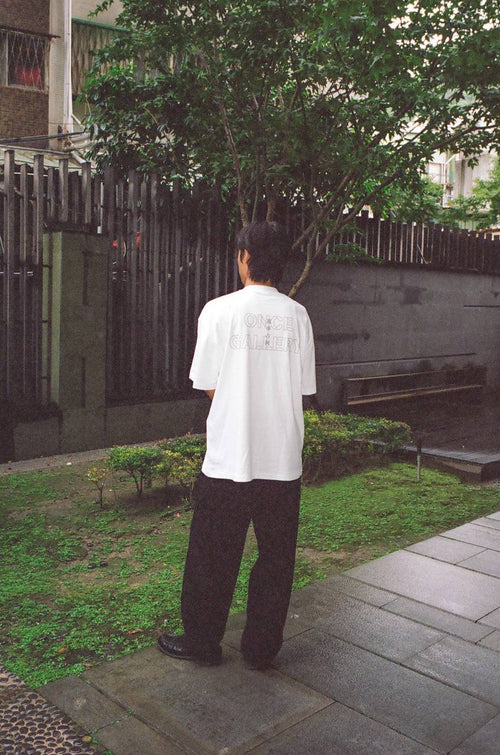 萬事吉利 Logo Oversized T-Shirt (white)